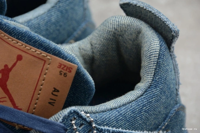 X 4 AO2571-401 NIKE AIR JORDAN LEVI'S DENIM 0414
